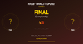 Rugby World Cup 2027 - Final Tickets - Stadium Australia - Nov 13 2027