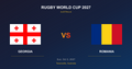 Georgia vs Romania - Rugby World Cup 2027 Townsville