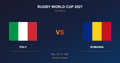 Italy vs Romania Tickets - Rugby World Cup 2027 Sydney
