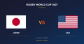 Japan vs USA Tickets - Rugby World Cup 2027 Adelaide