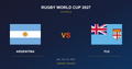 Argentina vs Fiji Tickets - Rugby World Cup 2027 Adelaide