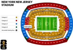 FIFA World Cup 2026 Tickets | France vs Senegal | Match 17 - MetLife Stadium, East Rutherford